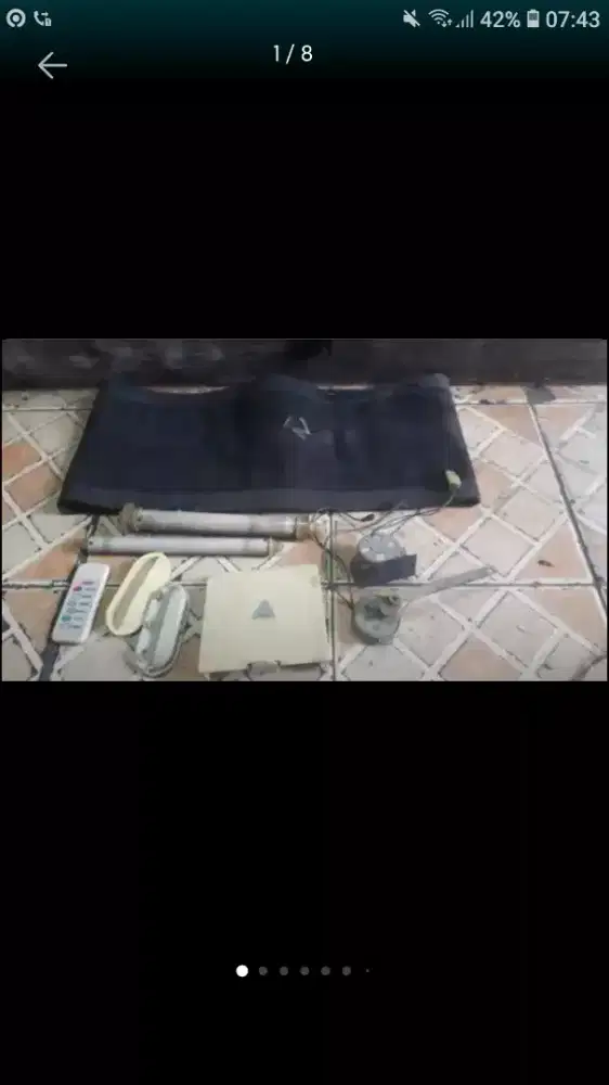 Se set kelengkapan kipas air coler mgkn ada yg bth se lg ada nih