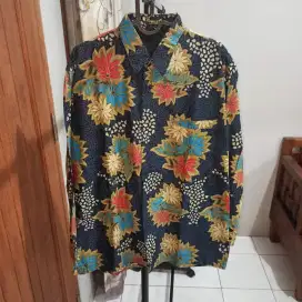 Batik Pria Lengan Panjang dengan Furing