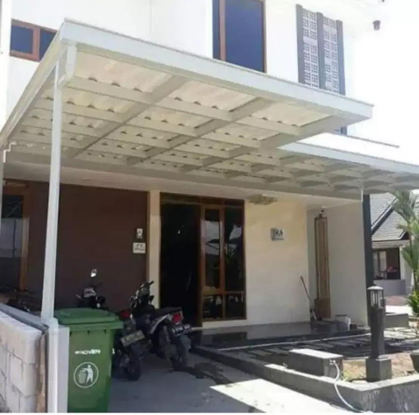 Kanopi carfort teras atap Alderon upvc bergaransi