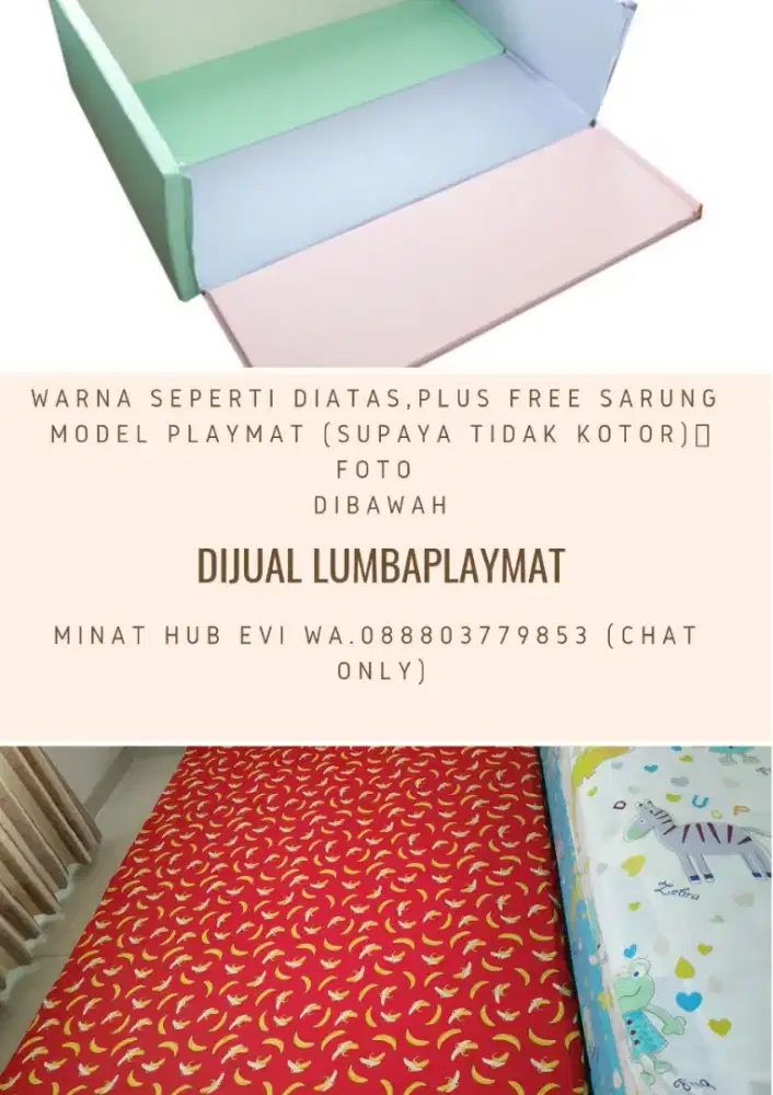 Playmate lumba||alas main baby||tempat bermain baby