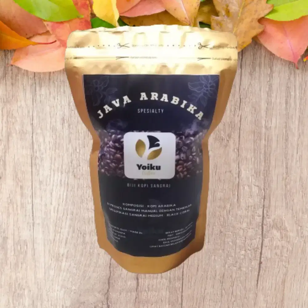 Biji kopi sangrai Arabika 150 gram