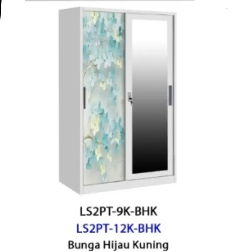 Lemari besi 2 pintu