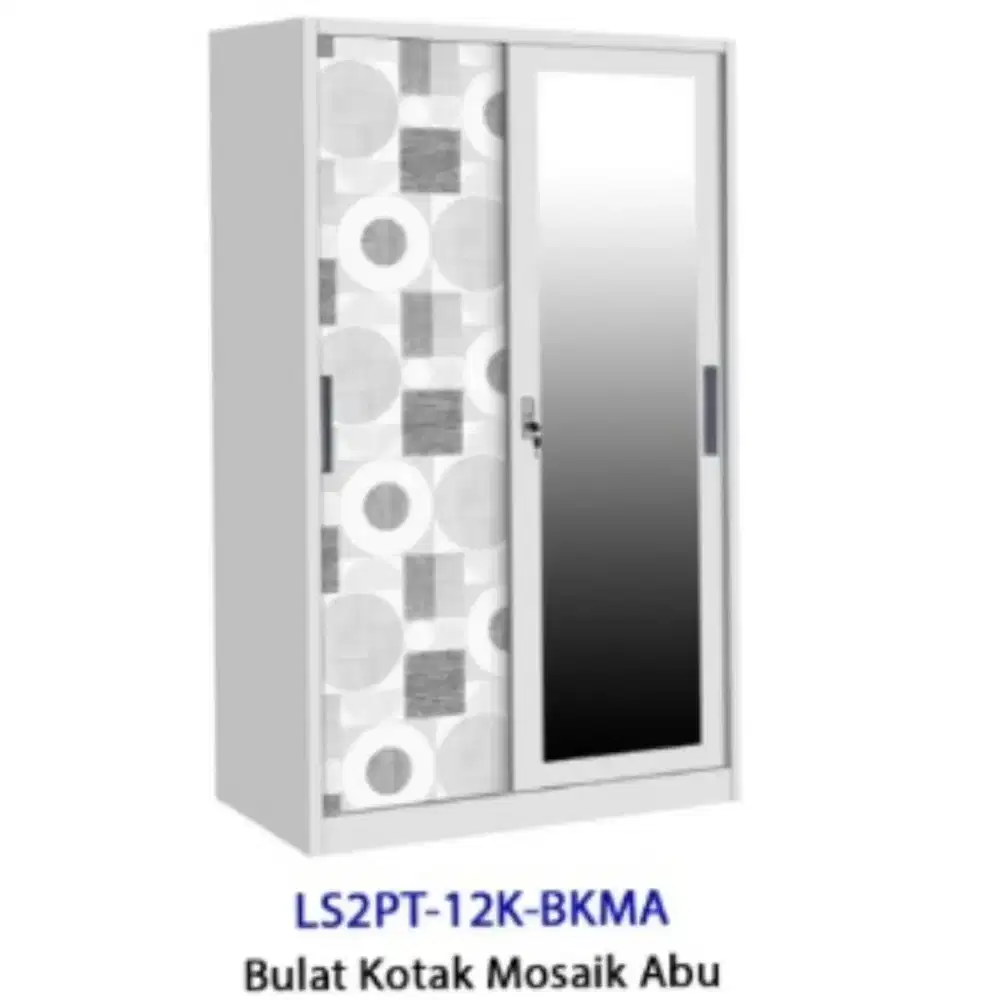 Lemari besi 2 pintu