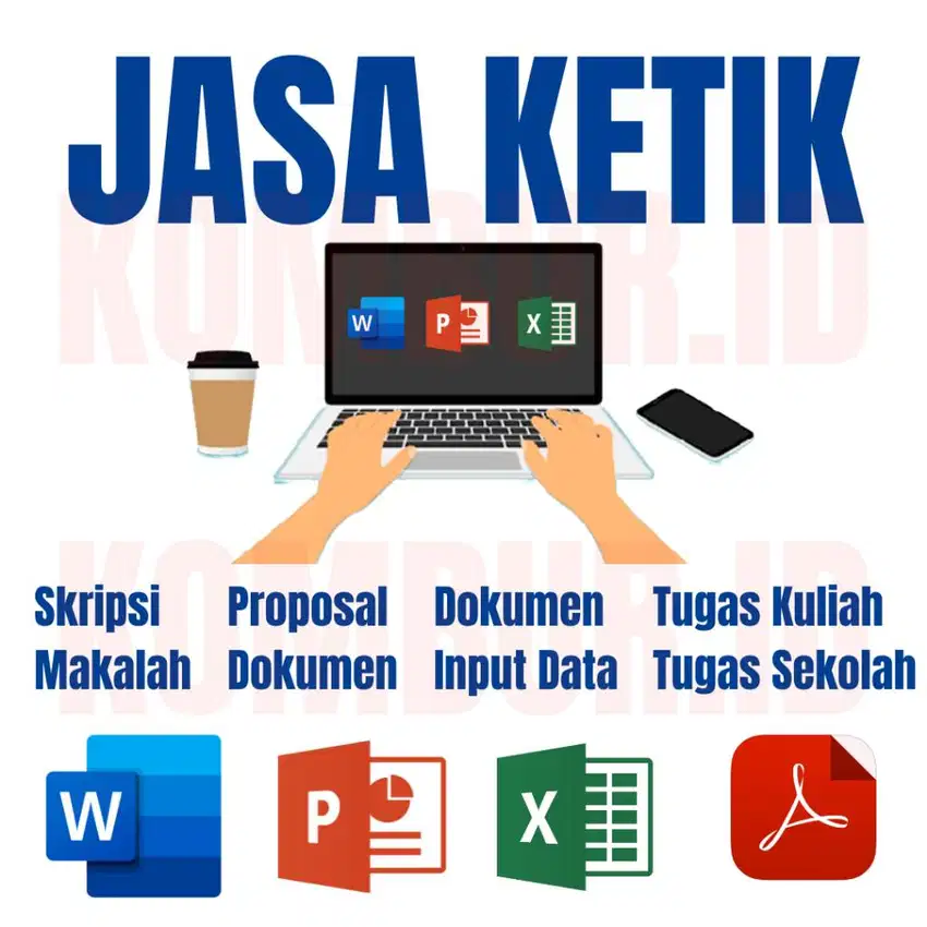 JASA KETIK, DESIGN & EDIT DOKUMEN