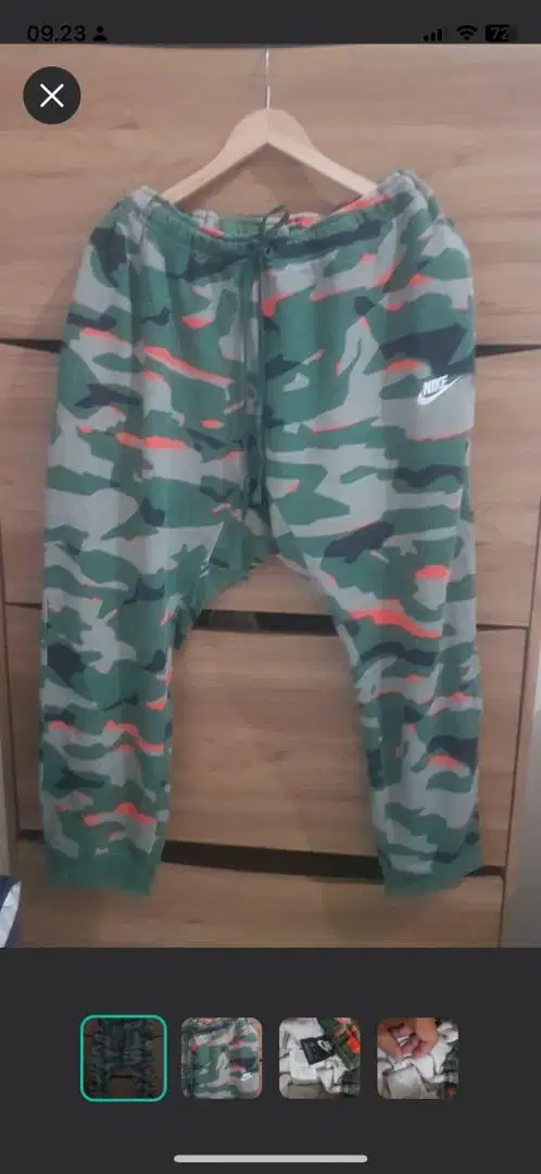 Celana jogger nike camo