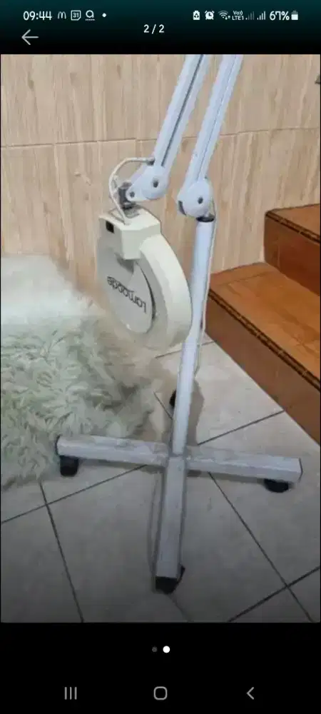 Lampu facial/ lampu sulam alis/ lampu eyelash extension