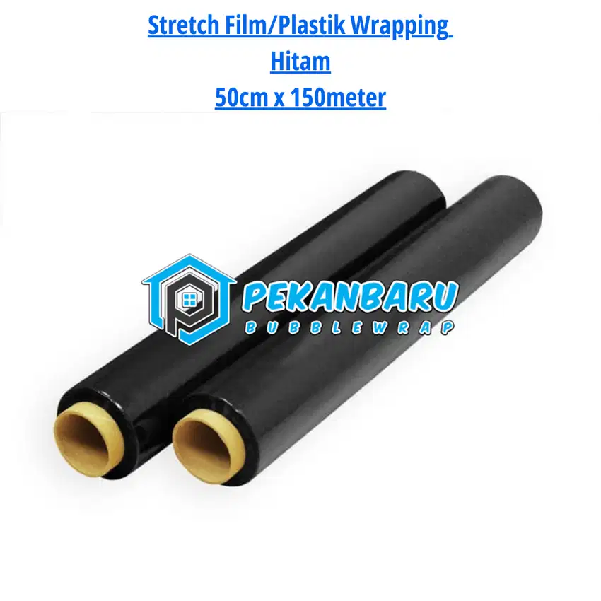 Plastik Wrapping / Stretch Film Hitam di Pekanbaru Riau