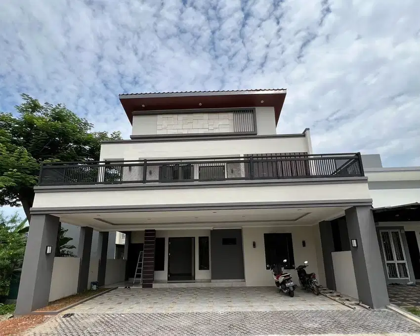 Rumah Baru Modern Minimalis Siap Huni Dalam Cluster The Icon Bsd City