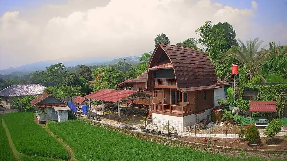 Villa dengan pemandangan indah ke Bandung