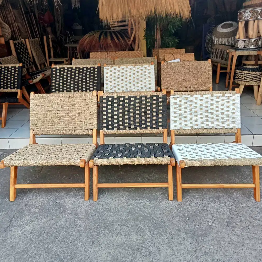 KURSI SENDER ANYAMAN SEAGRASS