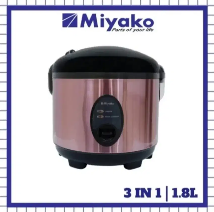 Penanak Nasi (Rice Cooker) Miyako MCM 508 SBC