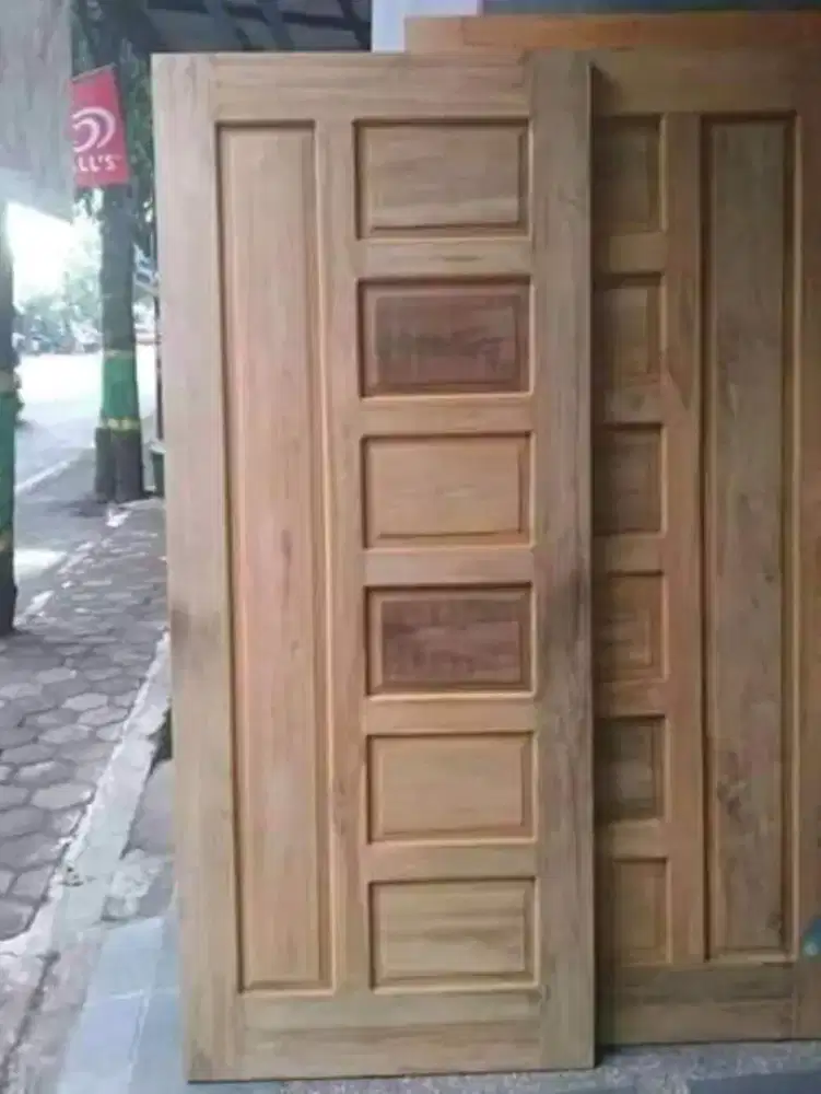 PINTU KUSEN KAYU JATI