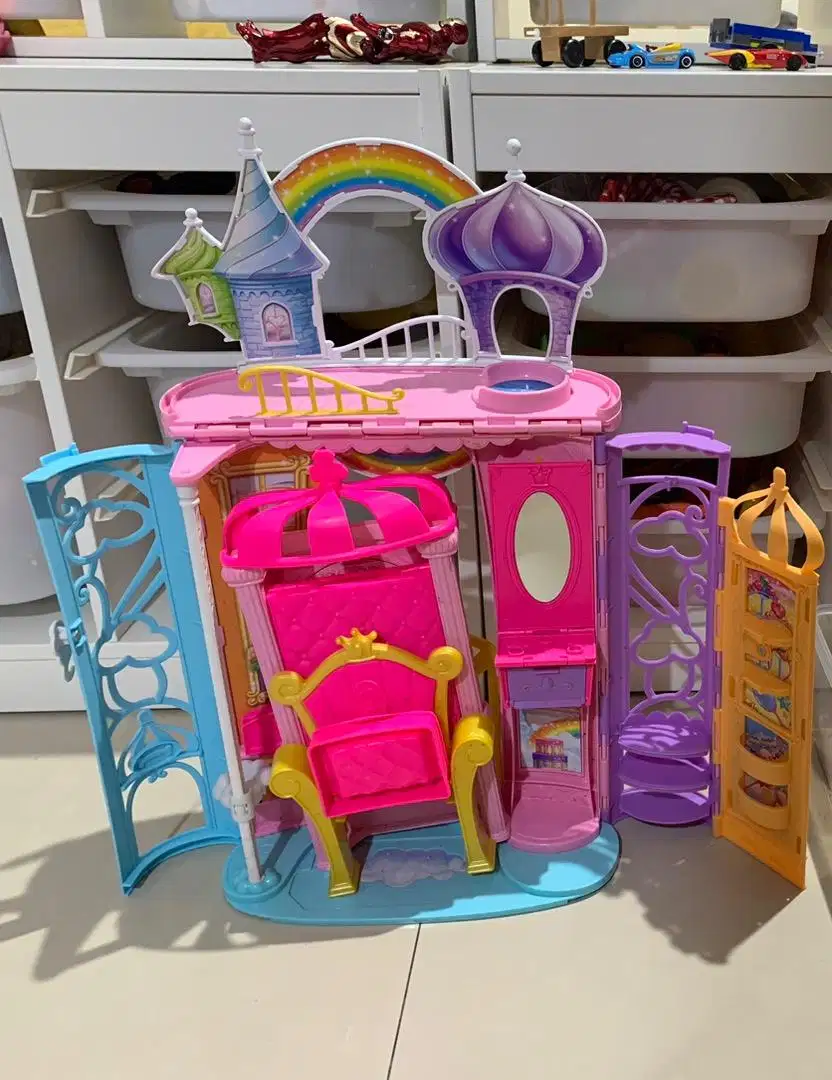 Preloved Barbie Dreamtopia Castle Doll House