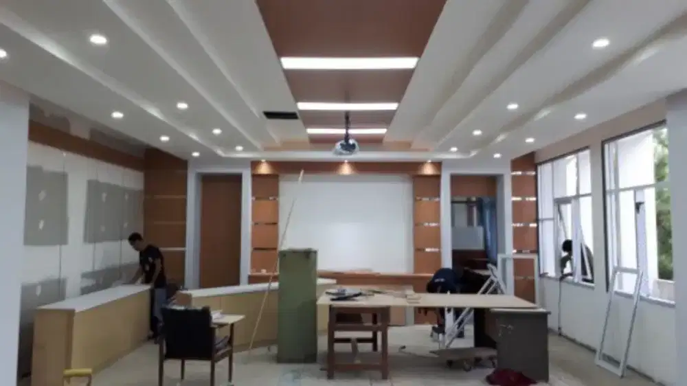 Pembuatan kitchenset, Backdrop, Interior dll