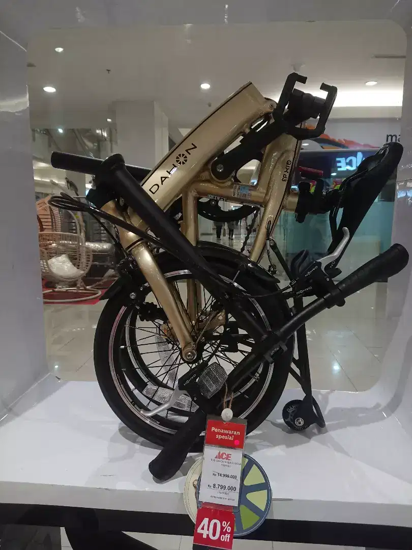 KREDIT SEPEDA LIPAT DAHON 19 QIX D3 GOLD