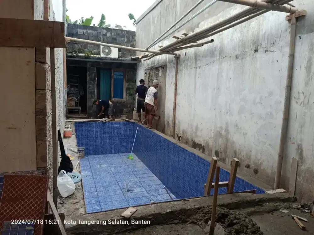 Pembuatan & renovasi kolam renang