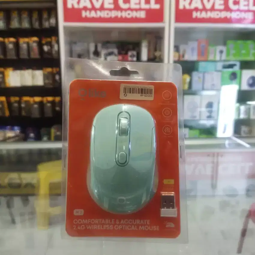 Mouse OLIKE M2 Wireless 2.4G Murah Meriah!!! (RAVE CELL SAKO)