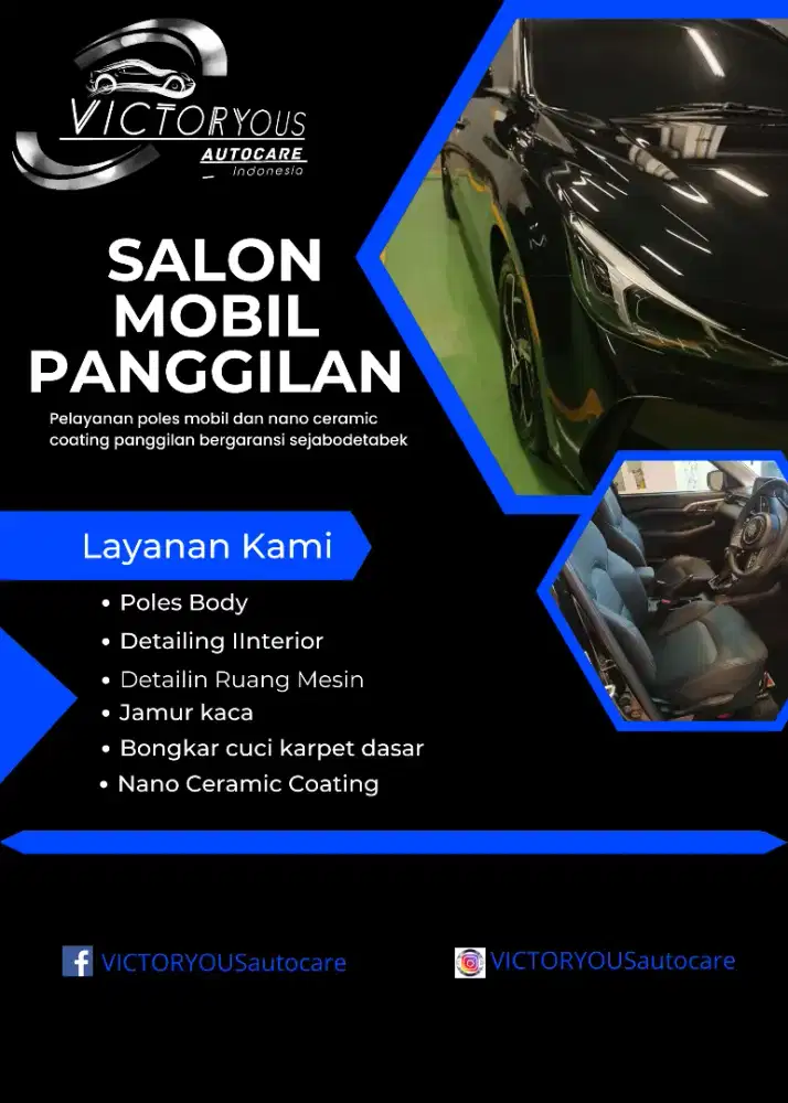 SALON MOBIL PANGGILAN/POLES BODY/NANO CRAMIC COATING
