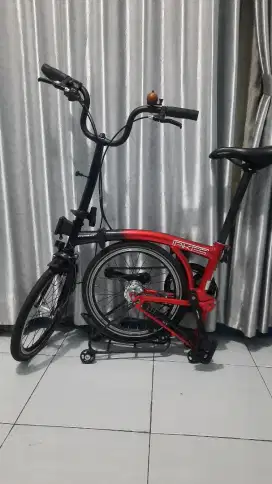 Sepeda Lipat Pikes 3s level Speed Gen 1 serupa Brompton