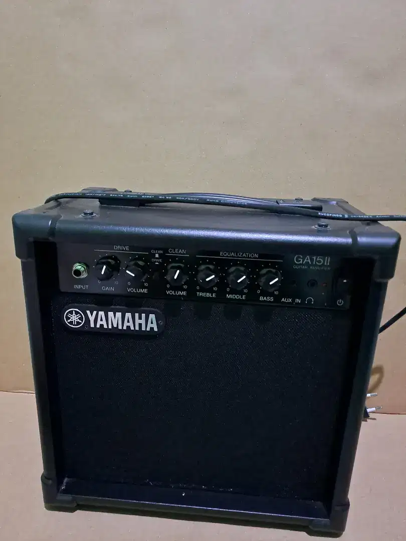 AMPLI GITAR - Yamaha GA15II Guitar Amplifier GA15 II / GA 15 Hitam