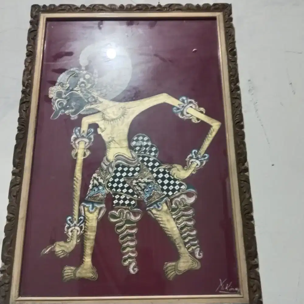 Lukisan wayang jaduL