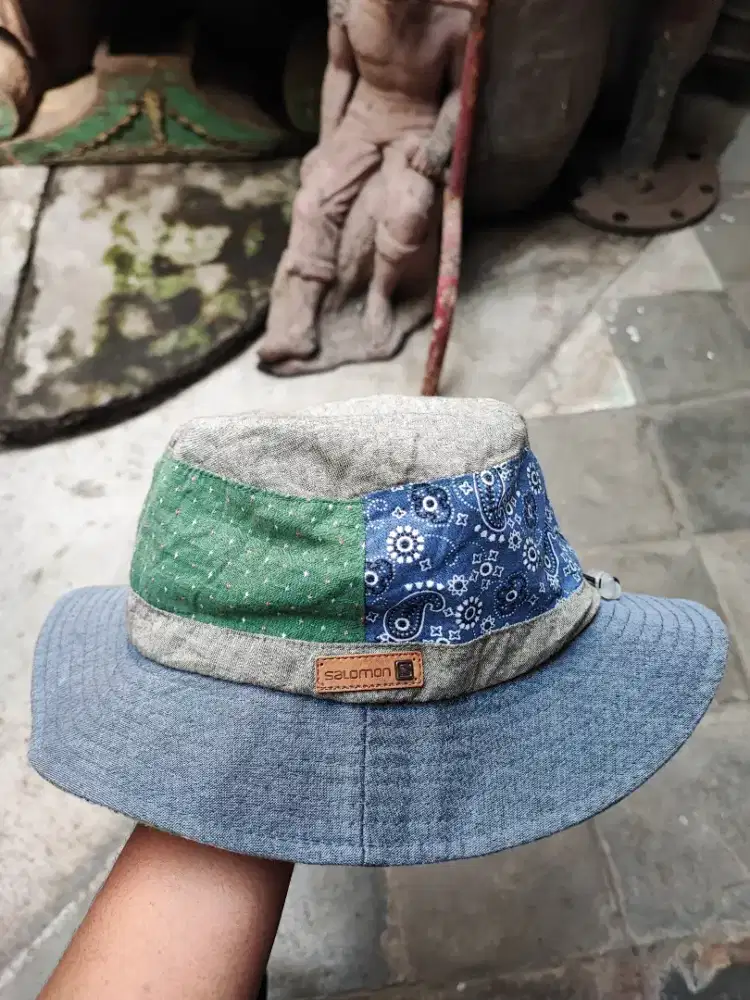 Bucket Mountain Hat Original Salomon Bandana Patchwork