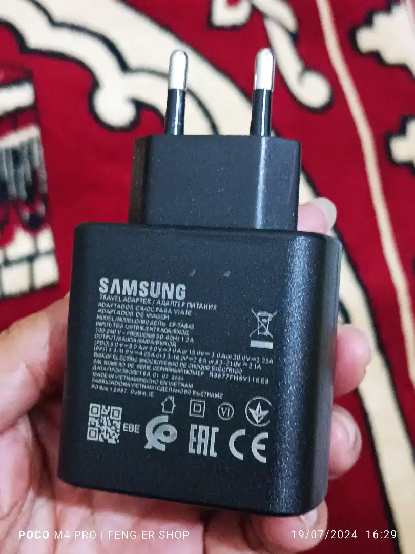 Kepala Charger Ori Samsung 45watt ( BISA COD )