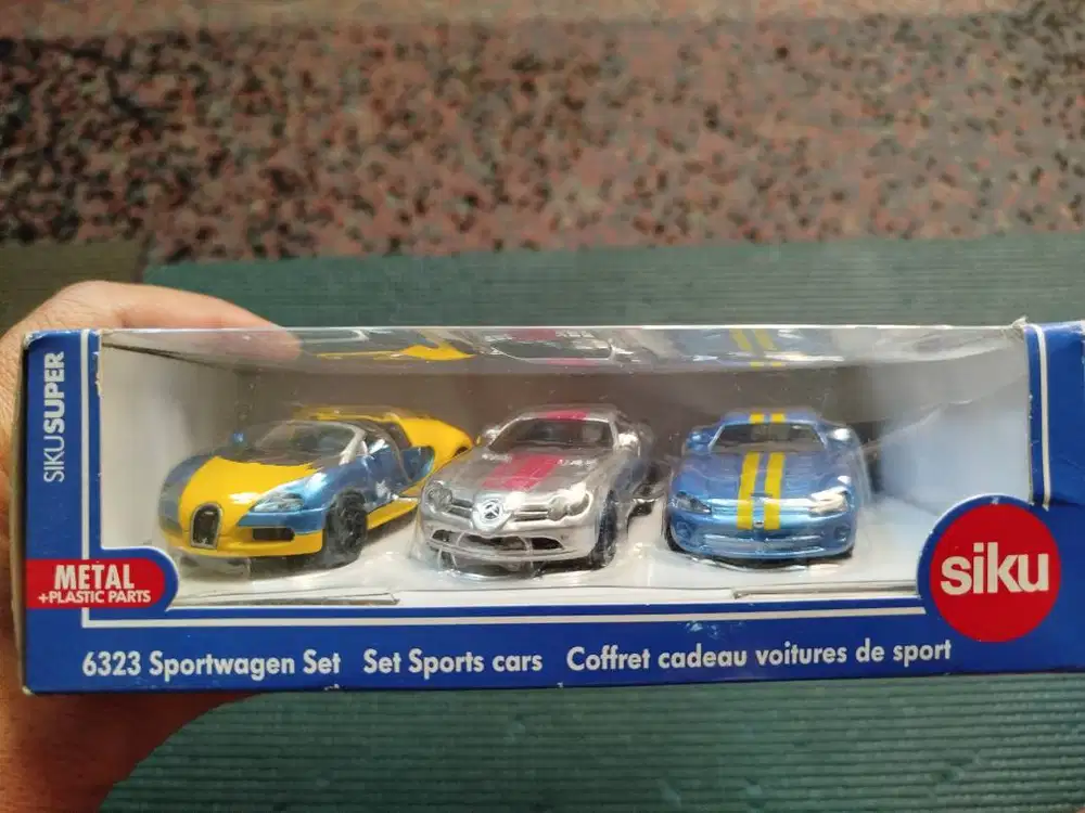 SIKU 6323 Sportwagen Set Sports Cars