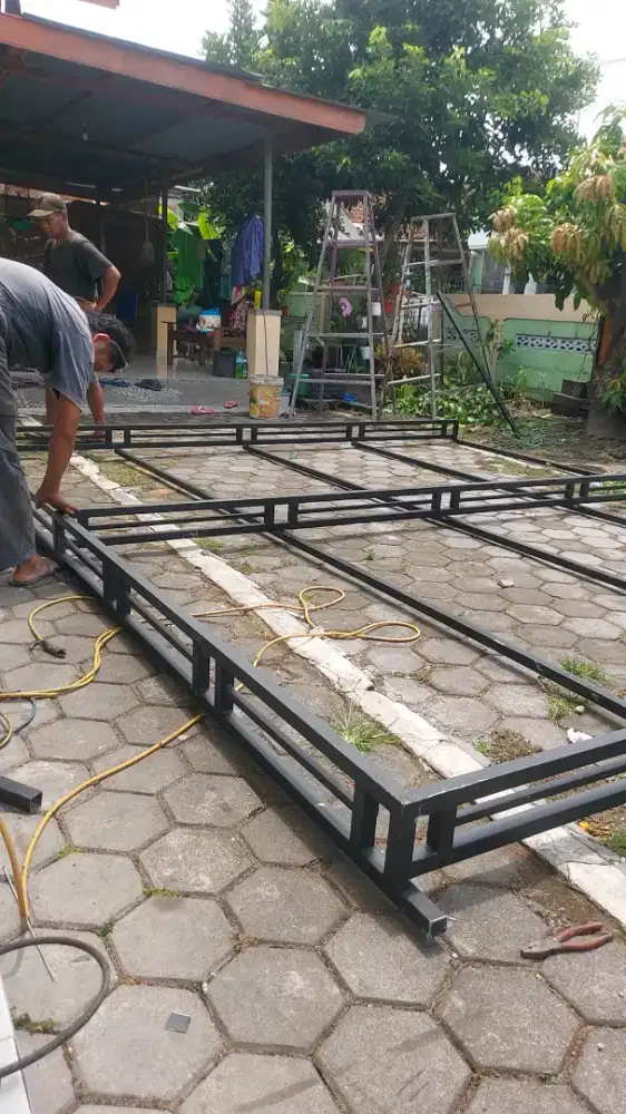 Kanopi 285rb/m² bahan galfanis 44 1,6mm berkwalitas bagus tur murah