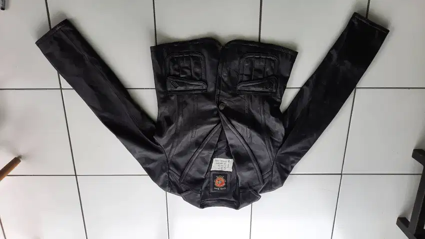 Jaket Kulit Jas Merk CLRIDE JEANS Kode 4