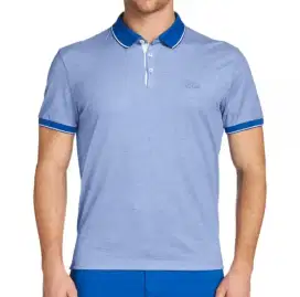 Kaos polo shirt HUGO BOSS Prout 01 colour blue original second