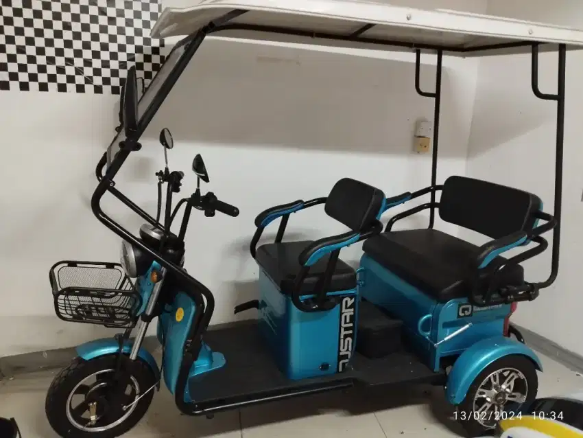 Sepeda Listrik Uwinfly Balistik 3 Roda