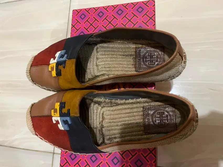 Preloved tory burch espadrilless authentic