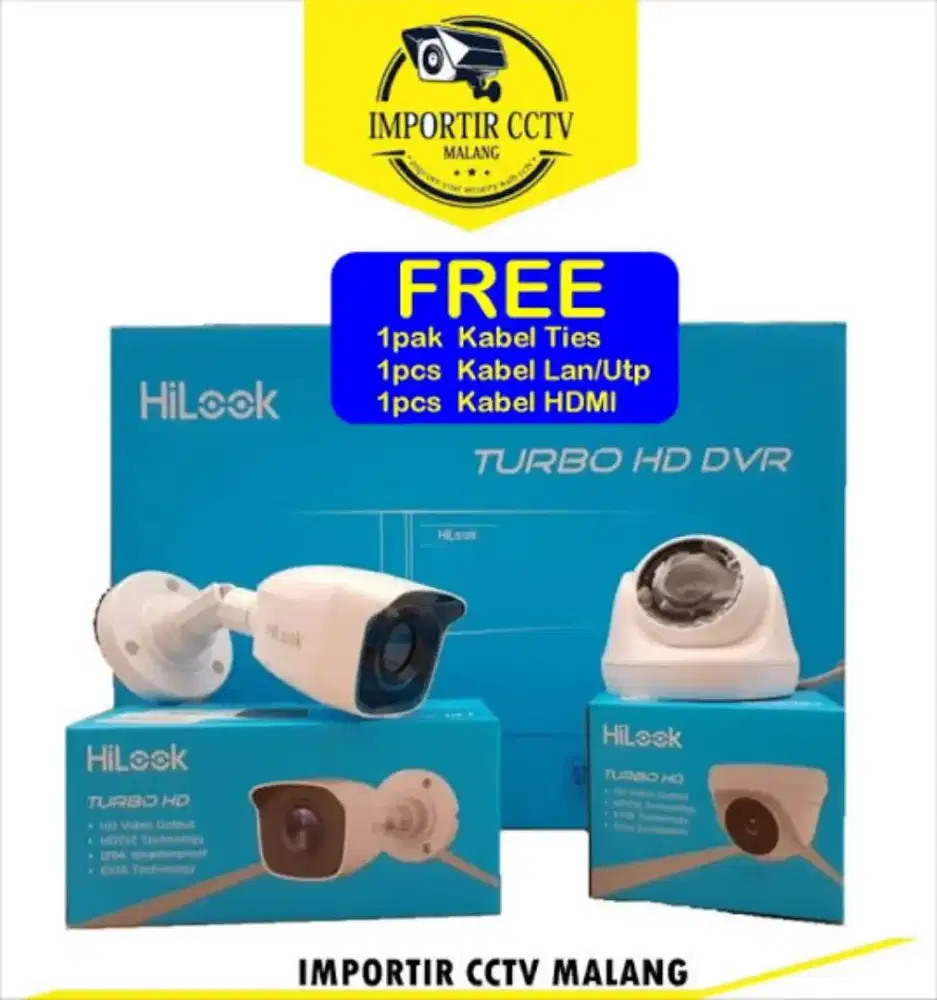 Kamera CCTV paket harga murah, gratis pasang