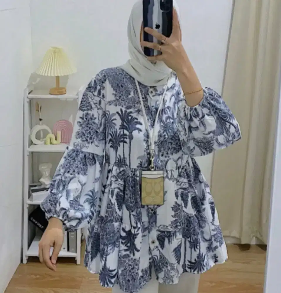 Dijual Blouse BabyDoll Gemoy