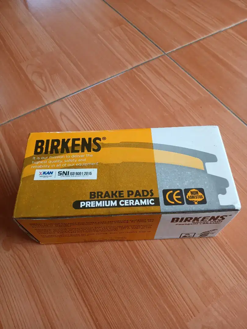 kampas rem depan Birkens Ceramic Mazda CX5 12-17 Xtrail T31 09-12