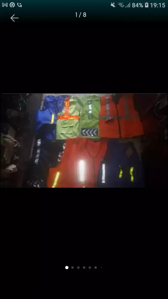 Slhkn plh slh 1 dr baju khusus keamanan dll brg baru hrg murah sj deh
