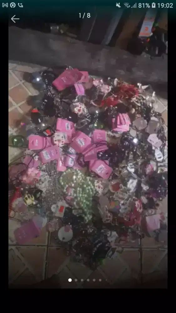 Ada 400 kalung acc masa kini brg naru hrg murah se lg ada cpt murah sj