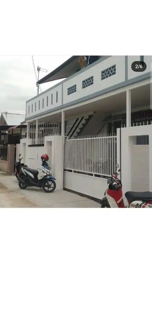 Rumah kos 2 lantai jalan danau sentarum pontianak