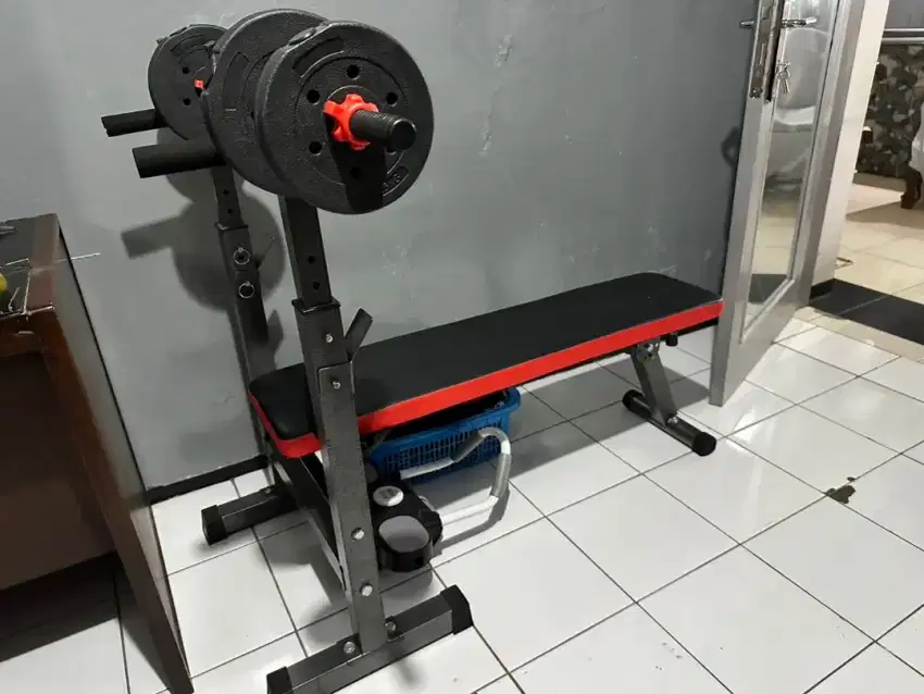 JUAL ALAT FITNESS BENCH PRESS MINIMALIS