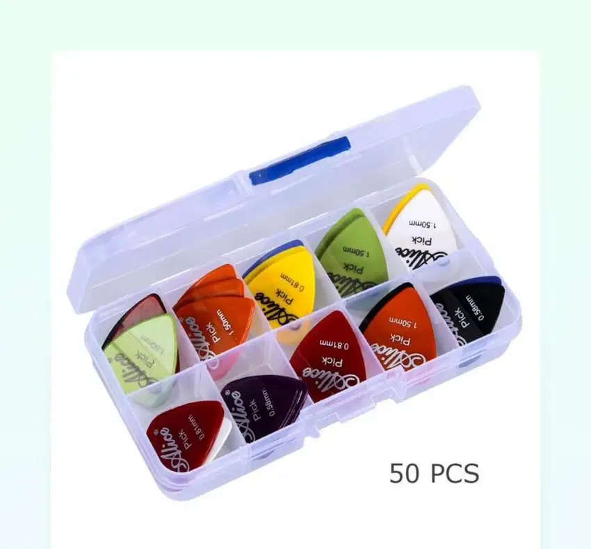 Pick gitar akustik 50pcs-multicolor