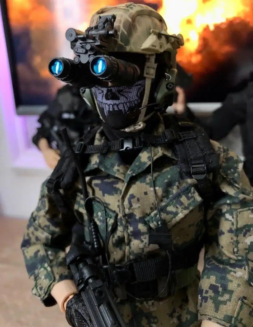 Action figure swat army