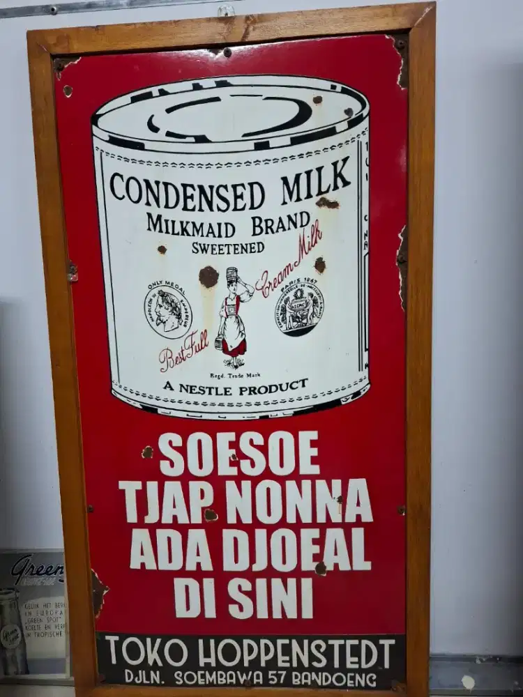 ENAMEL CONDENSED MILK REPRO