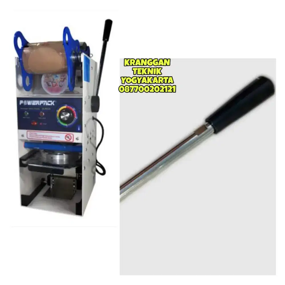 (KRANGGAN TEKNIK)tuas cupsealer handle cup sealer gagang mesin press