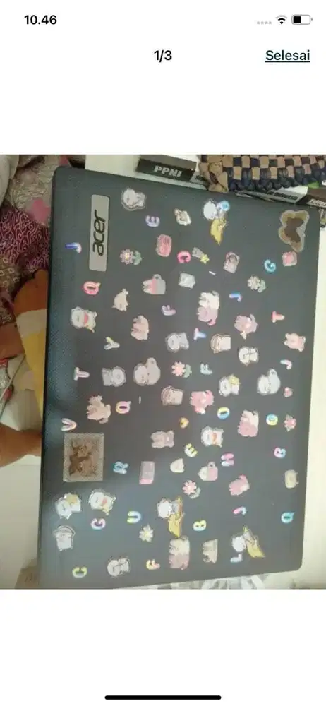 Laptop acer mati total harga boleh dinego