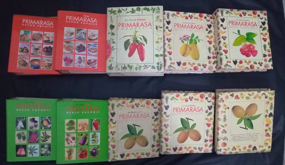 BUKU BINDER KUMPULAN RESEP SERI MASAK PRIMARASA FEMINA