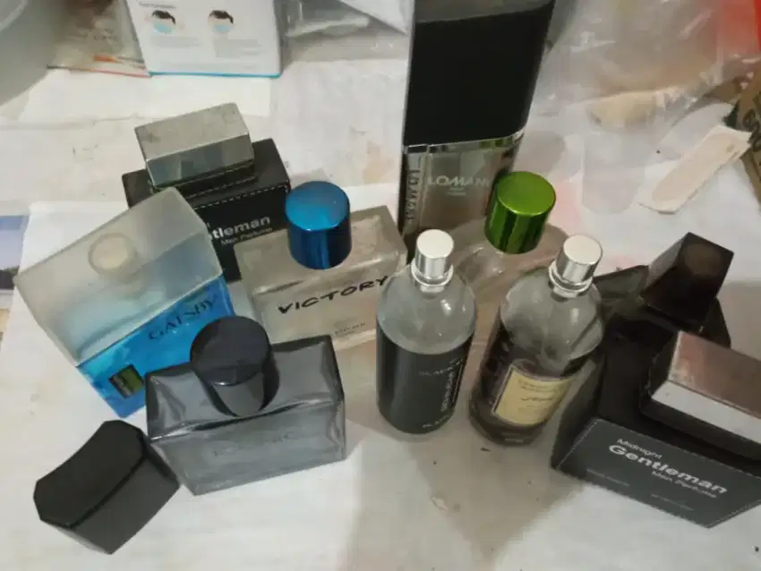 Jual botol parfum bekas pakai