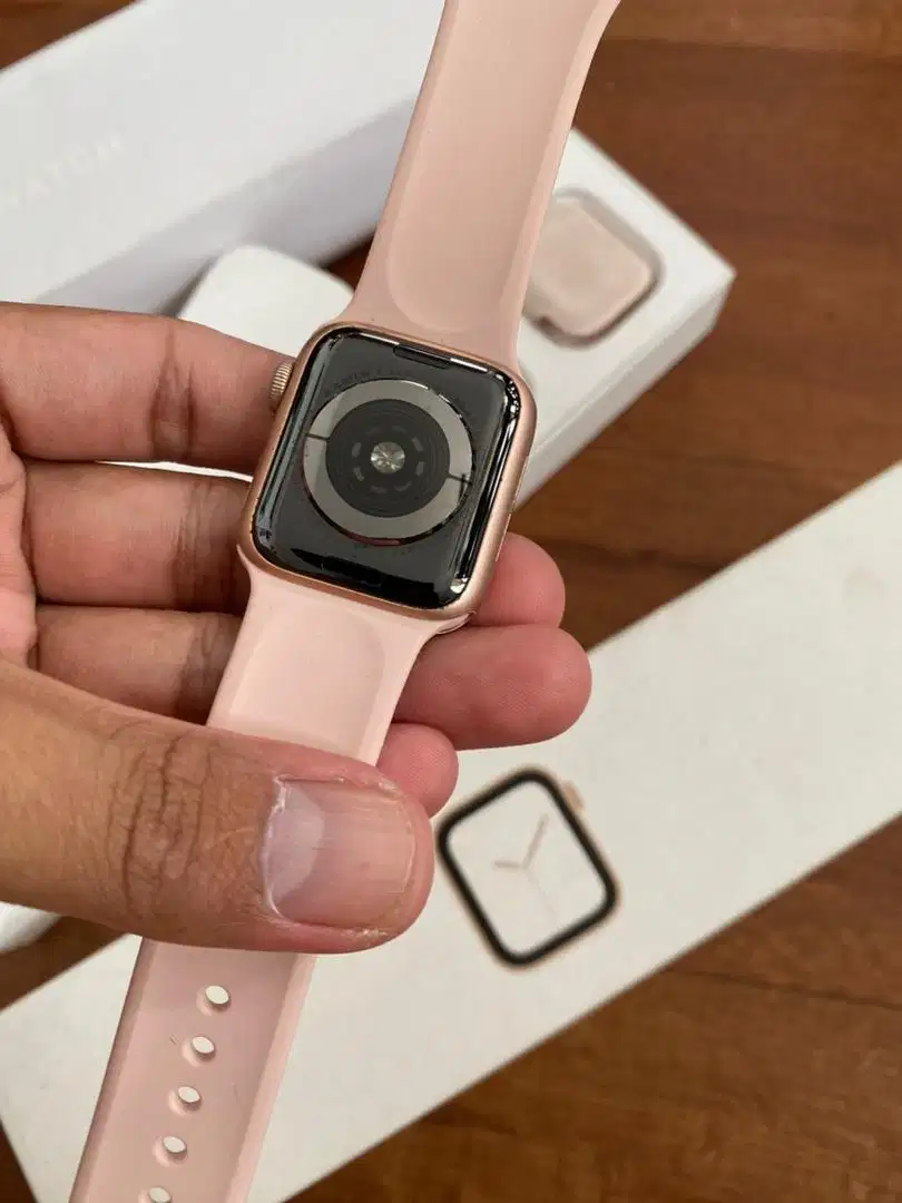 Apple Watch Series 4 40mm Pink SEMUA NORMAL Fullset iWatch Murah BJM