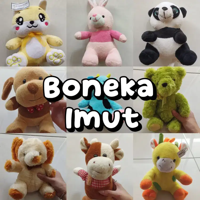 Boneka Hewan 20 cm