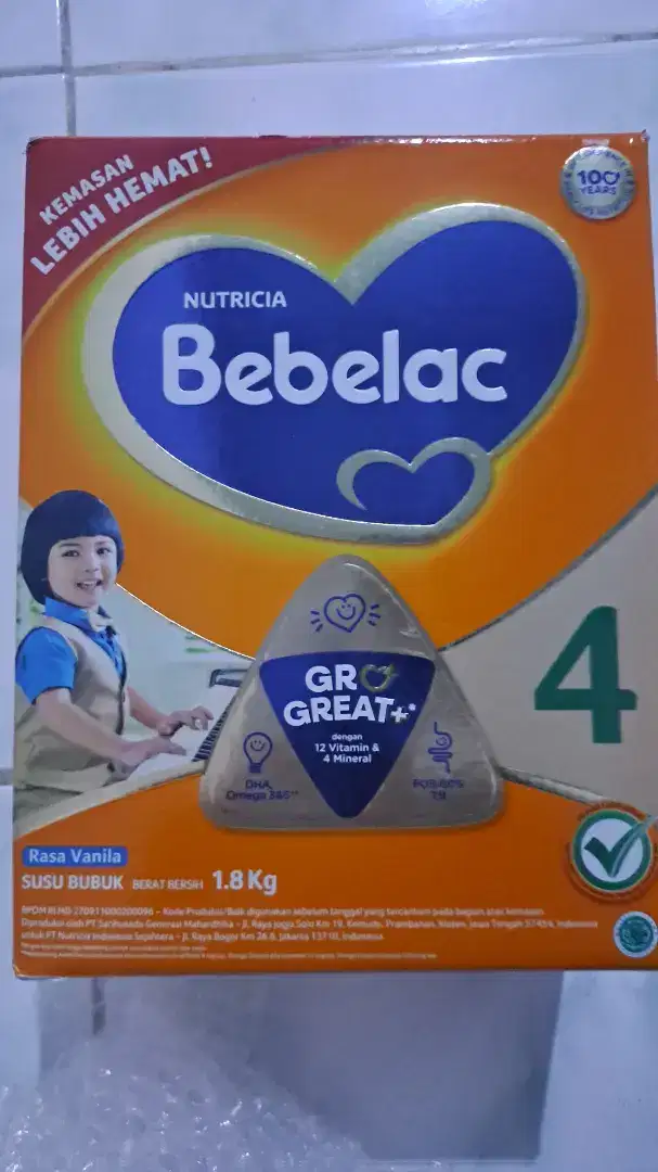 Bebelac 4 vanila 1800gr